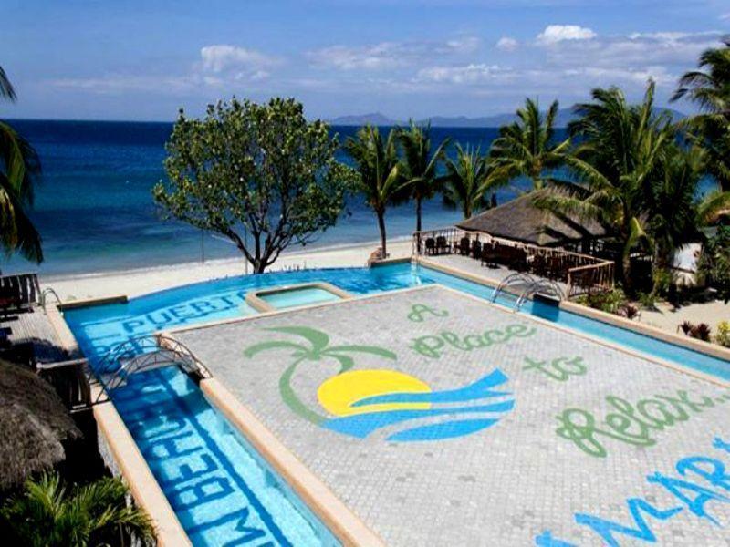 Tamaraw Beach Resort Puerto Galera Exteriör bild